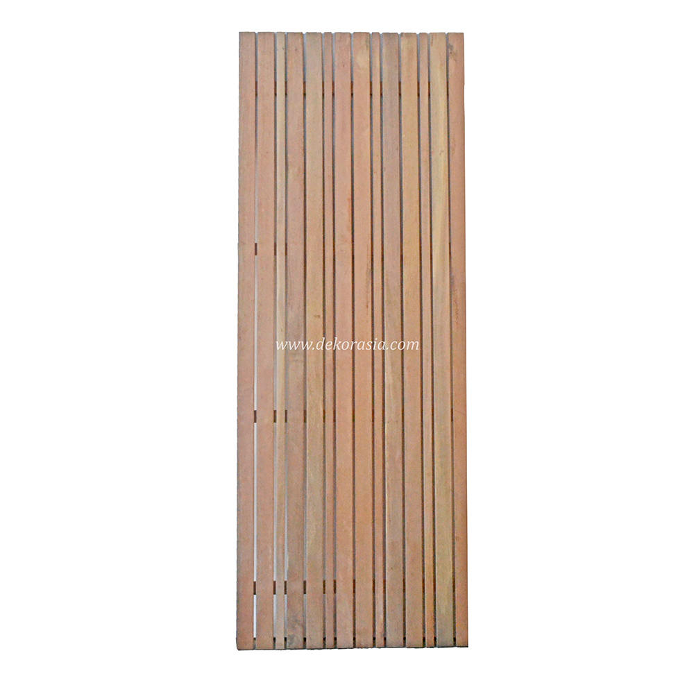 Variation Vertical Wooden Screen. Wood Fence Indoor & Outdoor